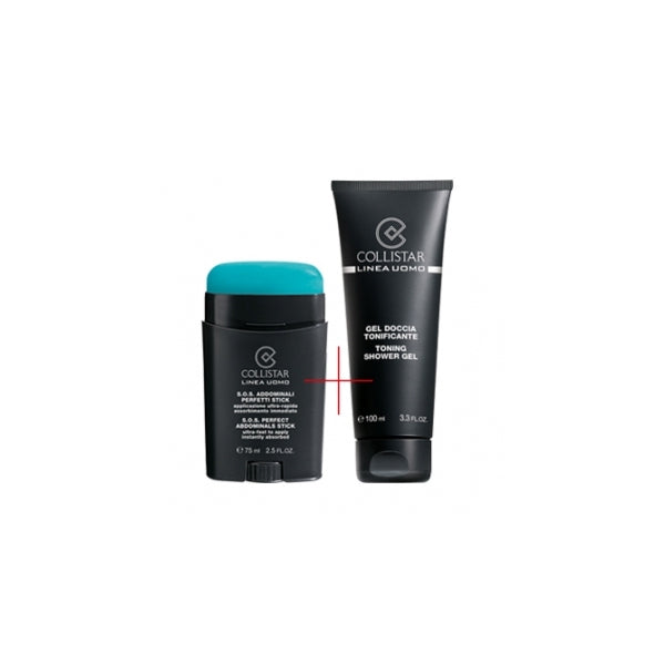Collistar Cofanetto s.o.s. addominali perfetti stick 75 ml+gel doccia tonificante 100 ml