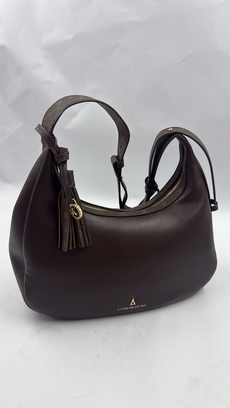 L'Atelier Du Sac Borsa Mod.Adelle Coll. My Milady Marrone