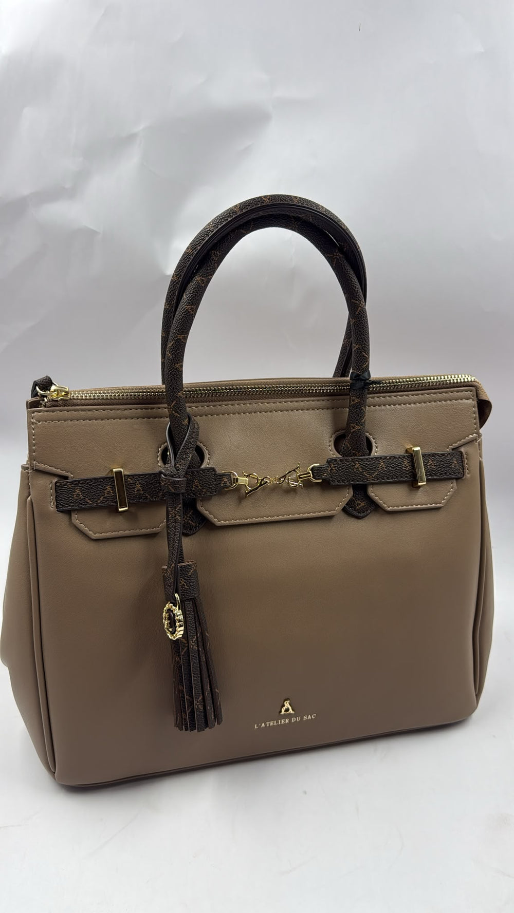 L'Atelier Du Sac Borsa Mod.Marylou Coll.My Milady Beige