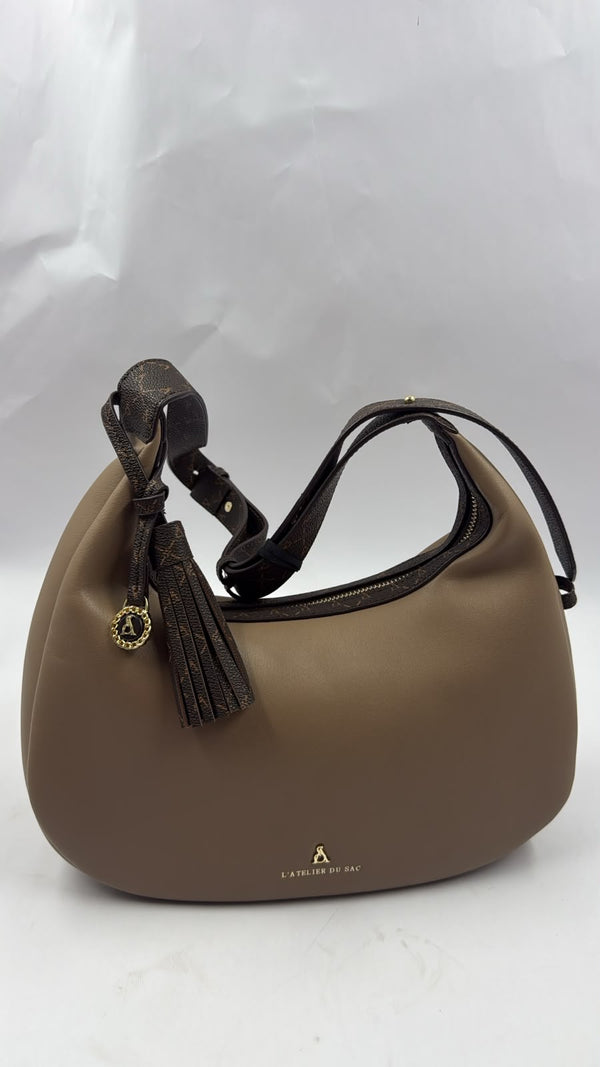 L'Atelier Du Sac Borsa Mod.Adelle Coll.My Milady Beige