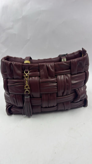 L'Atelier Du Sac Borsa Mod.Lenora Coll.La Lenora Bordeaux