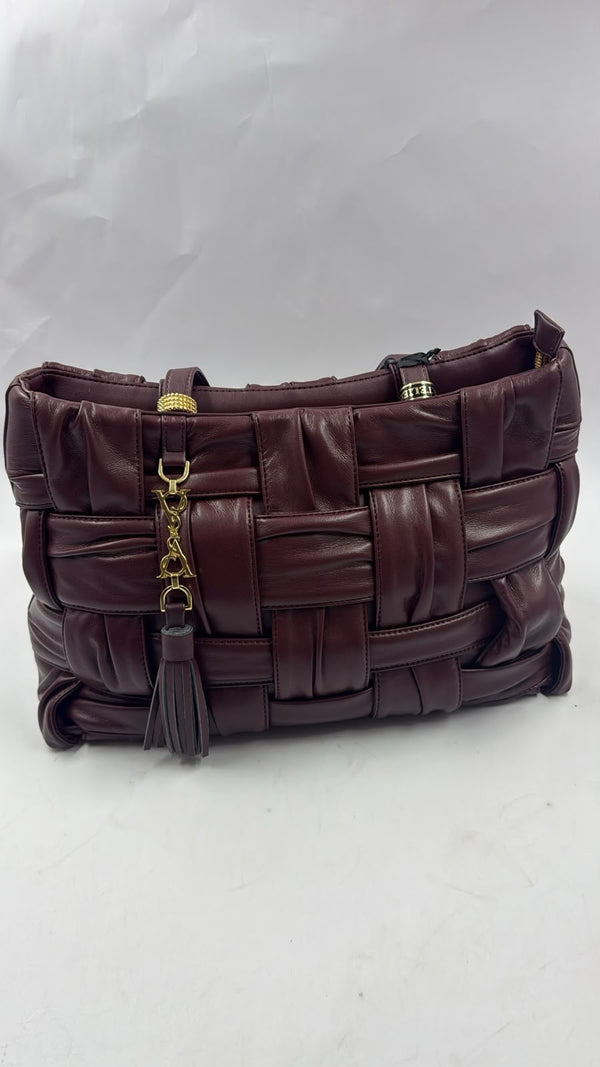 L'Atelier Du Sac Borsa Mod.Lenora Coll.La Lenora Bordeaux