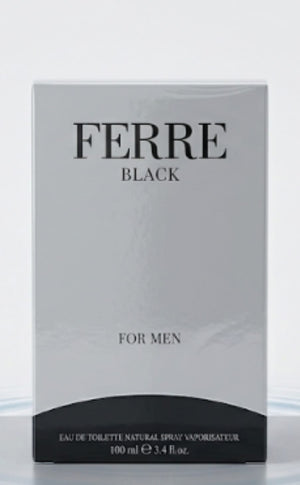 Ferré Black For Men Eau De Toilette 100ML
