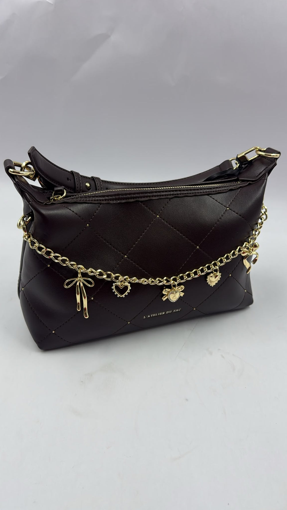 L'Atelier Du Sac Borsa Mod.Mini Callie Coll.L'Allure Marrone