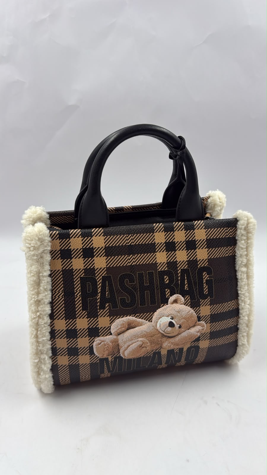 PashBag Identity Borsa Mod.Mini Marge Coll.Weave Marrone