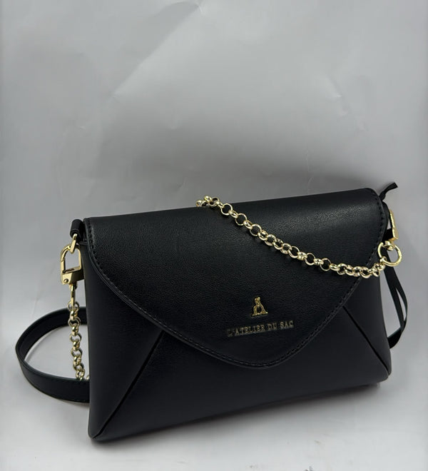 L'Atelier Du Sac Borsa Mod.Mael Coll.Party-Mael Nero
