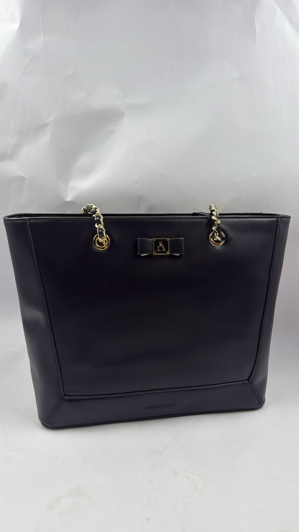 L'Atelier Du Sac Borsa Mod.Maryanne Coll.La Douce Nero