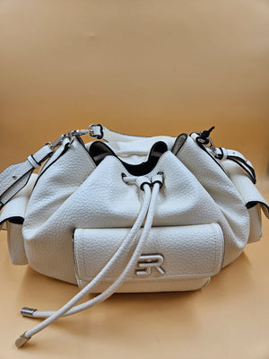 Borsa Ermanno Scervino Large Shoulder Bag Anna Ivory
