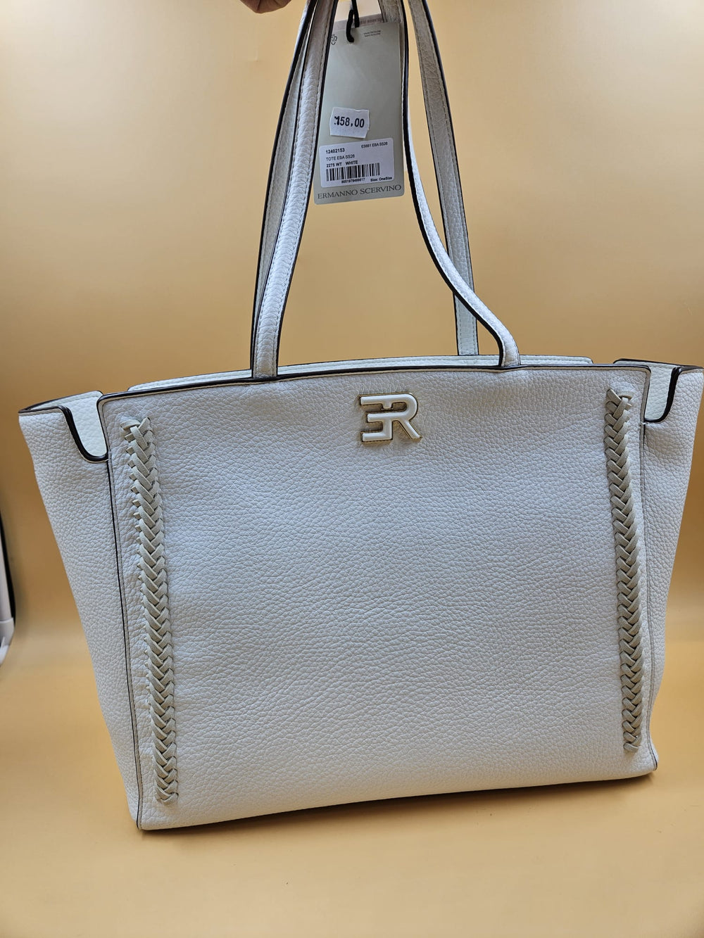 Borsa Scervino Tote Eba SS26 White