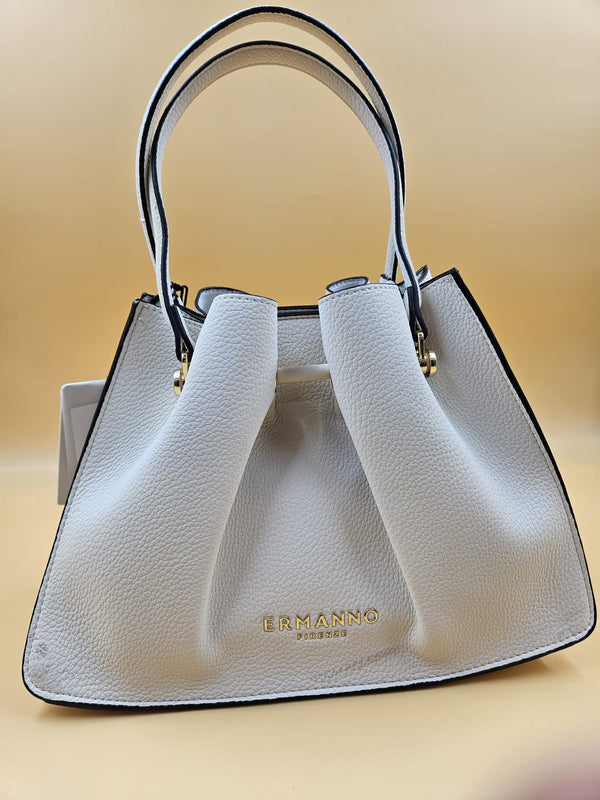 borsa ermanno ivory retro