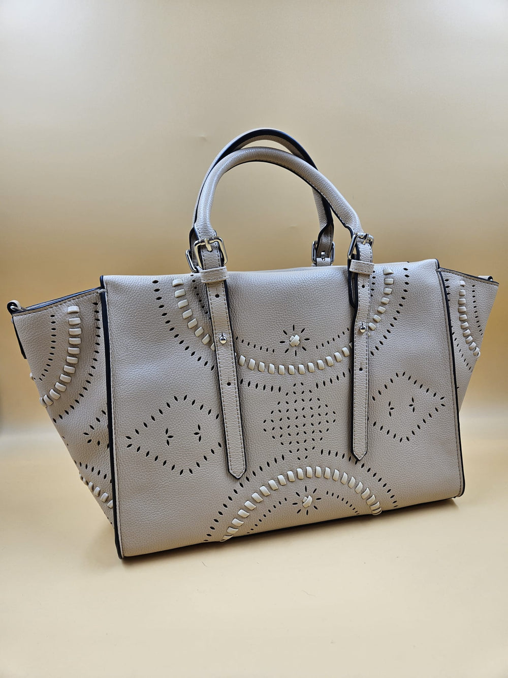 borsa ermanno panna