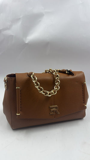 Ermanno Scervino Borsa Medium Flap Eba 27 Cuoio