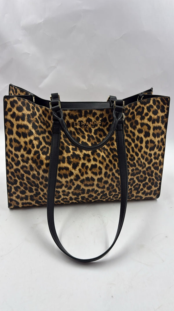 Borsa Ermanno Scervino Medium Tote Alessandra Leopard