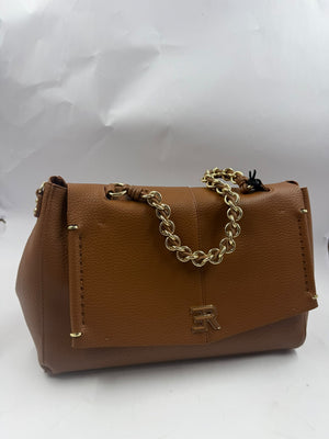 Ermanno Borsa Large Flap Eba 27 Tan