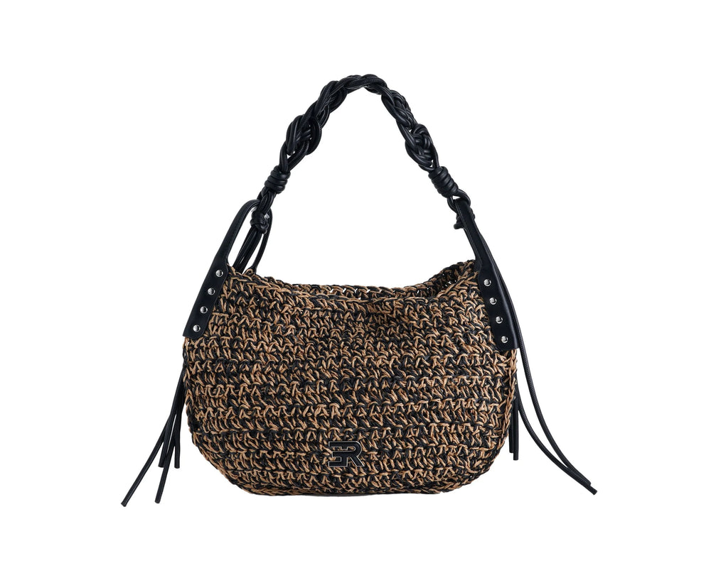 Ermanno Scervino Borsa a spalla Small Hobo Anika Nero