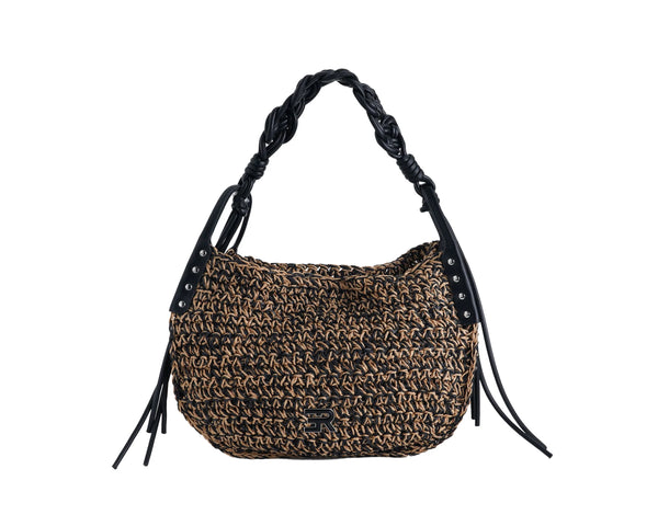 Ermanno Scervino Borsa a spalla Small Hobo Anika Nero