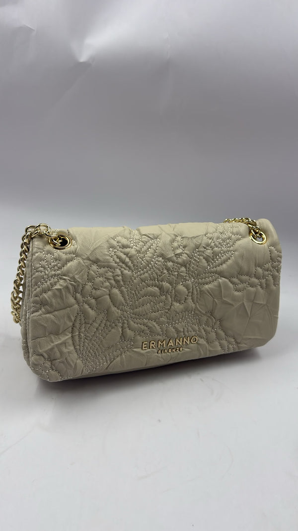 Ermanno Flap Bag Brigitta Ivory