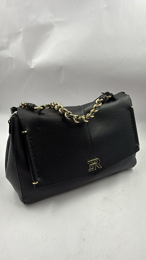 Ermanno Borsa Large Flap Eba 27 Nero