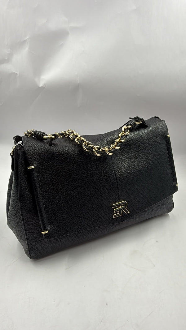 Ermanno Borsa Large Flap Eba 27 Nero