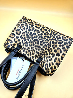 leopard borsa scervino