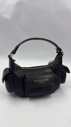 Borsa Ermanno Scervino Small Hobo Blackly Nero