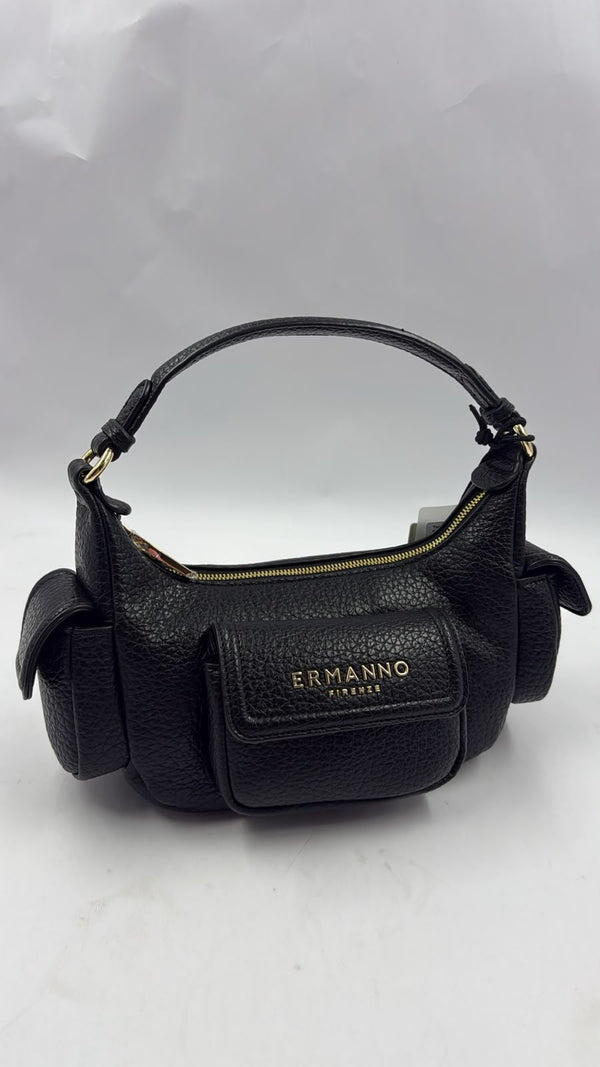 Borsa Ermanno Scervino Small Hobo Blackly Nero