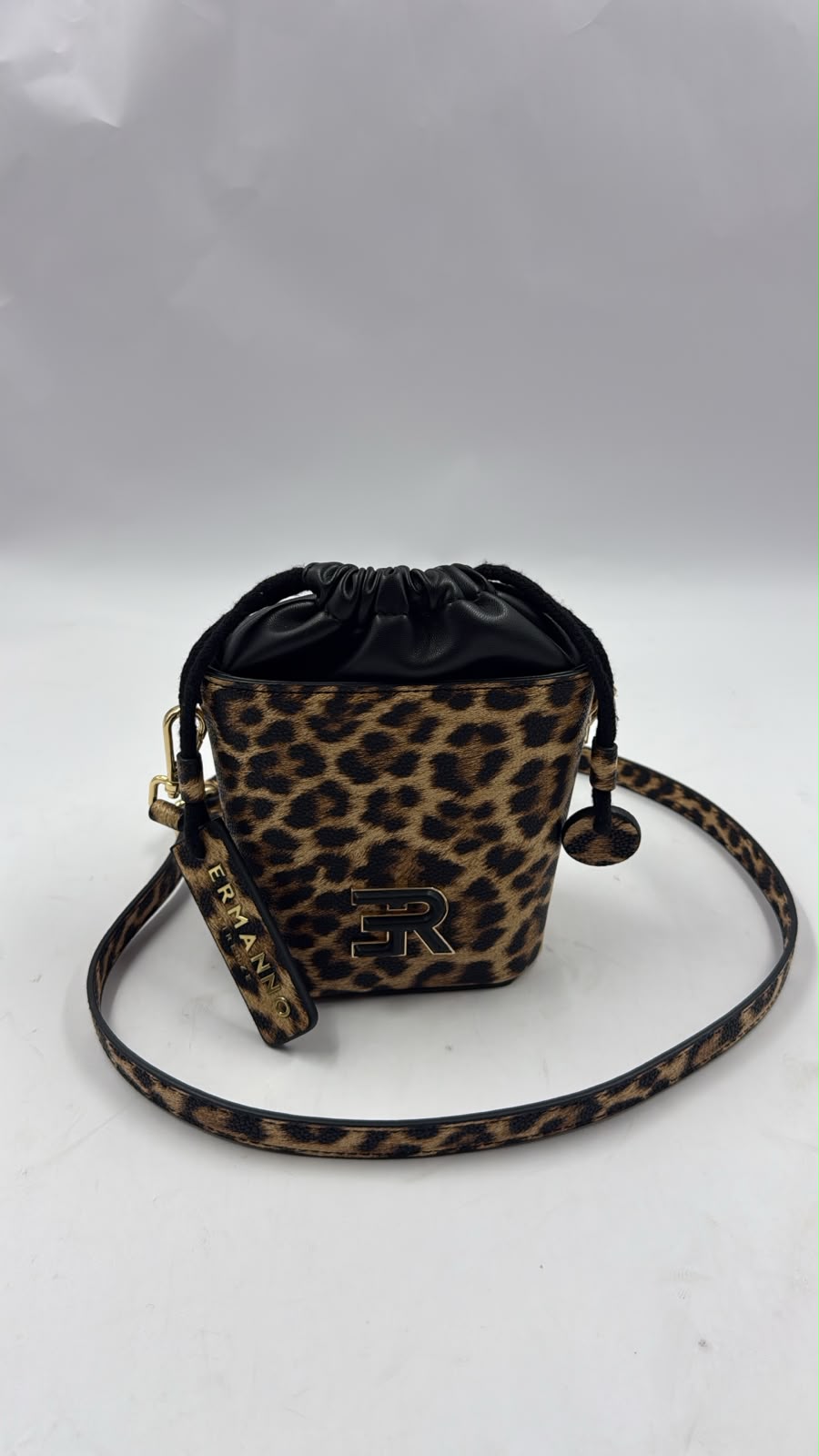 Ermanno Scervino Secchiello Bucket Tansy Leopard