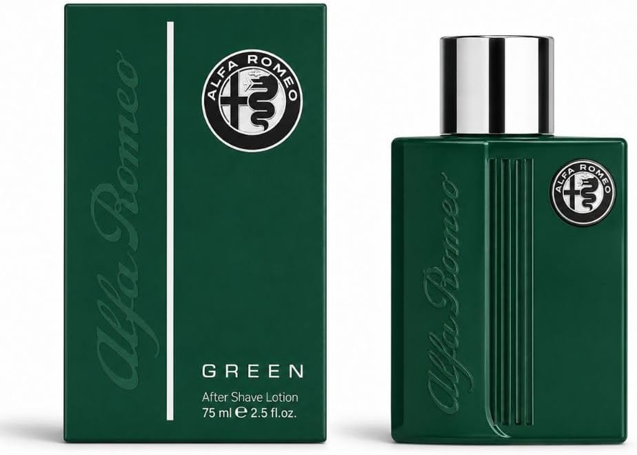 Alfa Romeo Green After Shave Lotion Uomo 75 ml